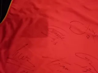 Camiseta Valencia CF Joma Firmada