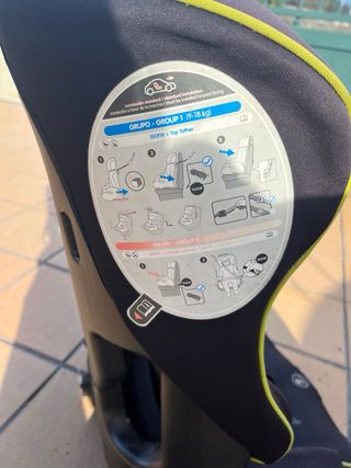 Silla coche BQS Grupo I II III