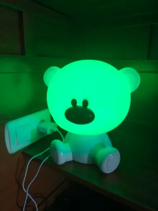 Lámpara Osito LED Multicolor