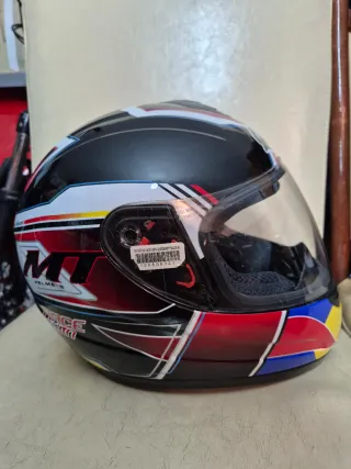 Casco Moto Infantil MT Talla M (51-52cm)