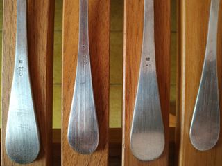 LOTE Cubiertos Vintage Metal y Plata Orfebrería