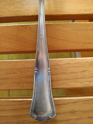 LOTE Cubiertos Vintage Metal y Plata Orfebrería