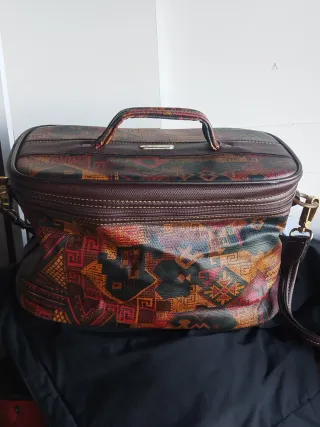 Bolso de mano con estampado étnico