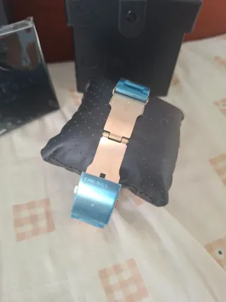 Reloj Diesel Daddy Azul y Dorado