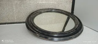 Espejo antiguo redondo