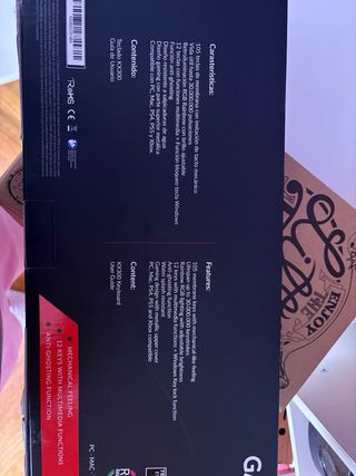 Teclado Gaming GAME KX300 RGB