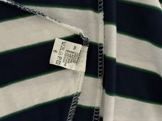 Camiseta tirantes rayas azul y blanco