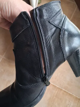 Nero Giardini Stivaletti Pelle Neri Tg 37