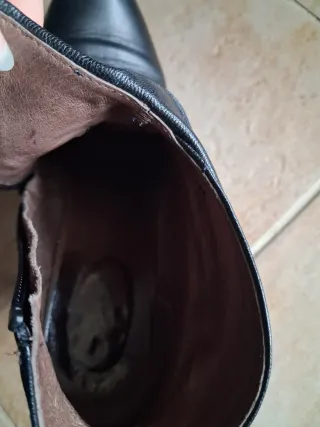 Nero Giardini Stivaletti Pelle Neri Tg 37