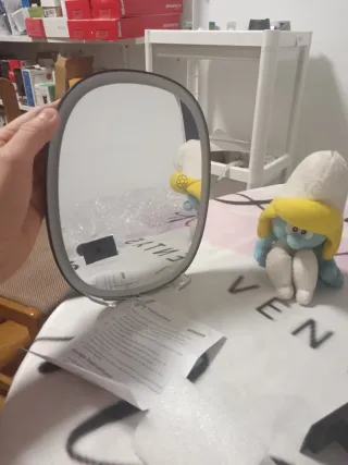 Specchio da trucco con luce LED