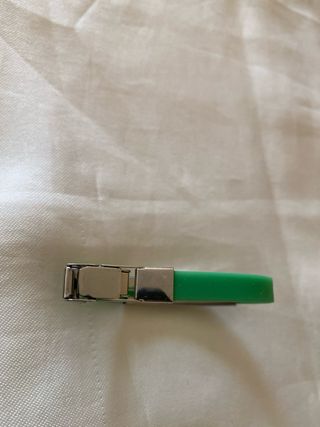 Pulsera Verde y Plata