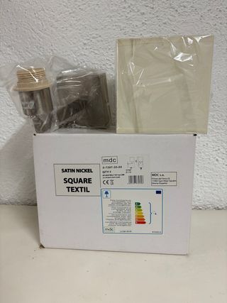 2 Apliques de Pared MDC Satin Nickel