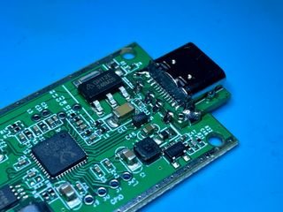 Adattatore USB-A a USB-C (scheda PCB a saldare)