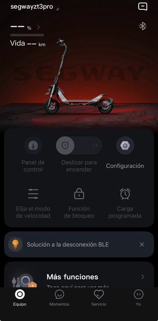 Segway ZT3 Pro Patinete Eléctrico