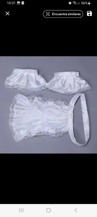 Disfraz época victoriana negro y blanco