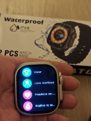 Smartwatch K950 Ultra c/ 2 Pulseiras