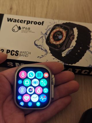 Smartwatch K950 Ultra c/ 2 Pulseiras