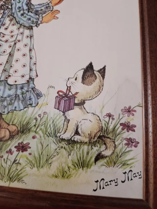 Cuadro Mary May años 80