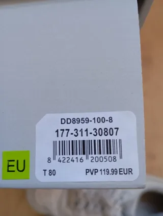 Nike Air Force 1 '07 Talla 39 Blancas