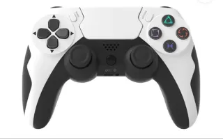 Mando PS5 Blanco y Negro (Nuevo)