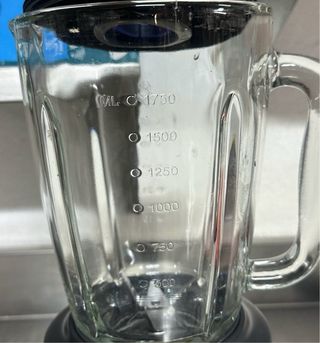Batidora Vaso Cristal Semiprofesional