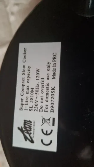 Slow Cooker compatta