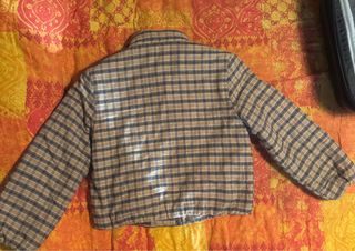 Giubbotto invernale donna beige e marrone