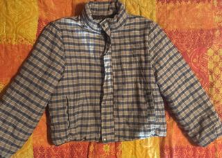 Giubbotto invernale donna beige e marrone