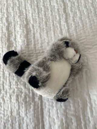 Peluche mapache suave