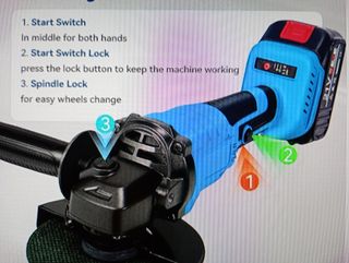 Radial Angular Inalámbrica 125mm NUEVA