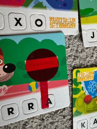 Juego de lectura Argitxo en euskera