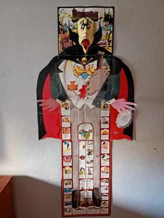 Libro infantil desmontable.Dracula