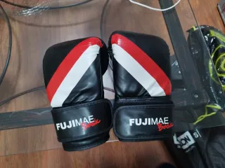 Guantes Boxeo Fujimae Basic Negros