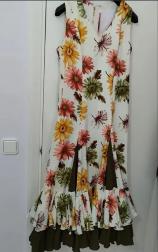 Vestido Flamenca Flores