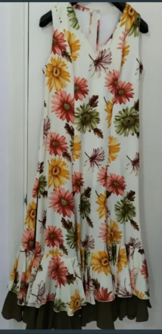 Vestido Flamenca Flores