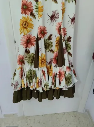 Vestido Flamenca Flores