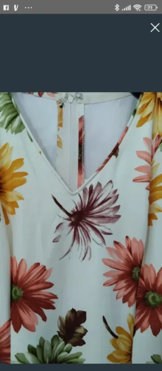 Vestido Flamenca Flores