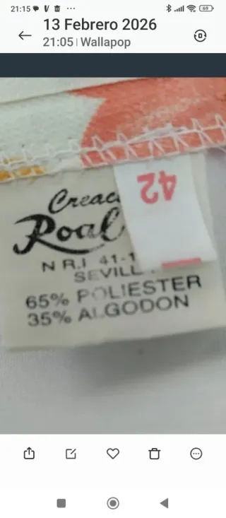 Vestido Flamenca Flores