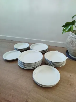 VAJILLA PORCELANA IRABIA