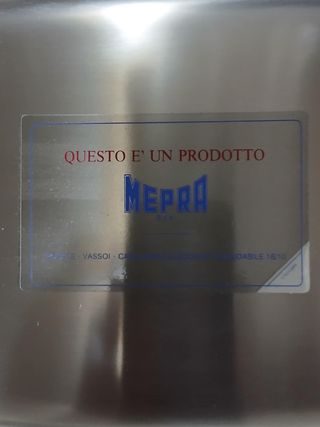 Servizio posate pesce MEPRA con vassoio