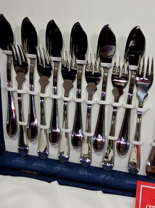 Servizio posate pesce MEPRA con vassoio