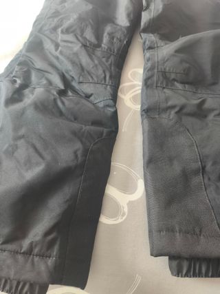 Pantalón nieve infantil T122/128 negro