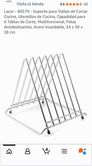 Supporto per taglieri da cucina Lacor