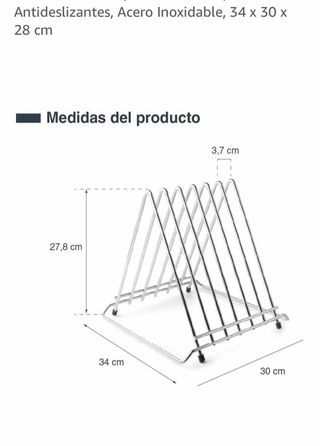 Supporto per taglieri da cucina Lacor