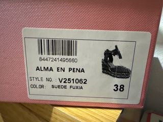 Zapatos Alma en Pena Rosa (SIN ESTRENAR)