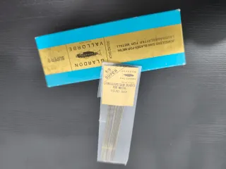 Herramienta de joyería Vallorbe Glardon super 0/0