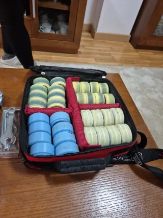 Patines de patinaje artístico blancos EDEA