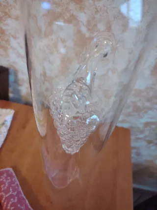 Bottiglia in vetro da collezione