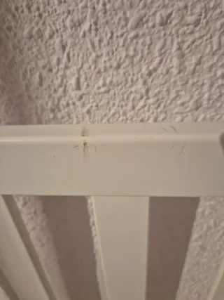 Cuna de bebé blanca