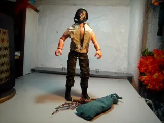 Muñeco militar acción camuflaje